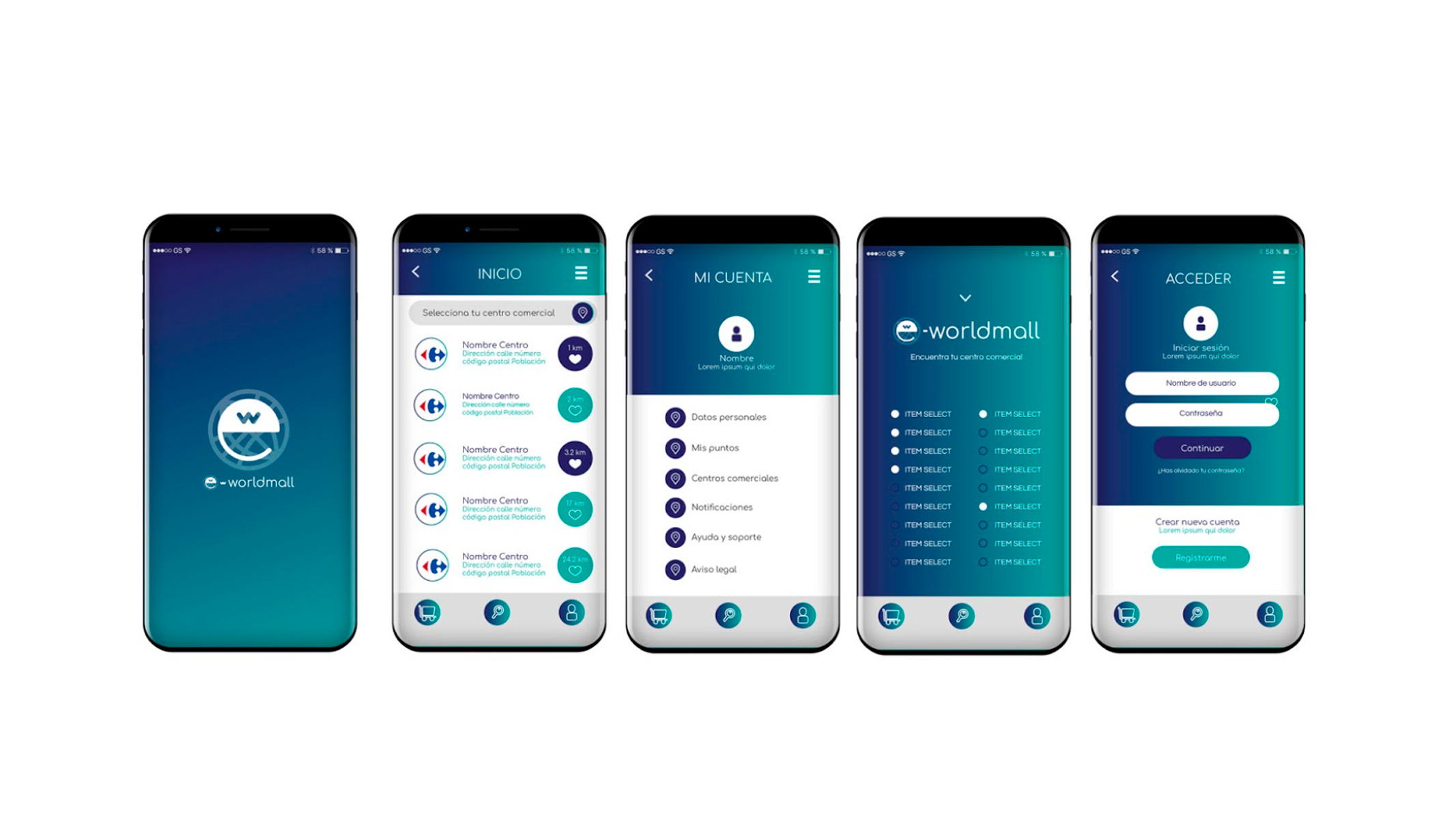Diseño de app móvil
