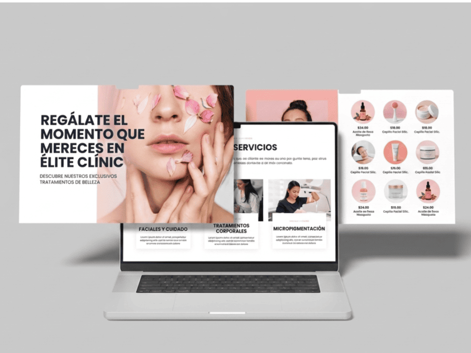 Web clínicas estéticas