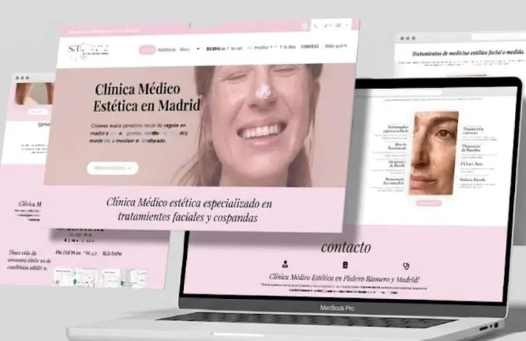 Clínica de medicina estética · proyecto de Estefanía González